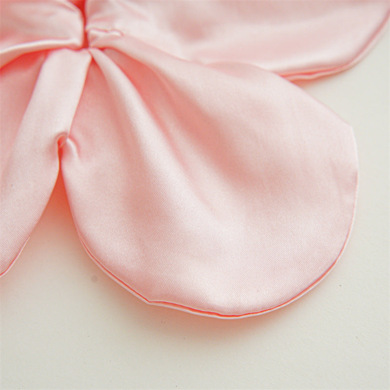 Large Size Flower Scrunchie