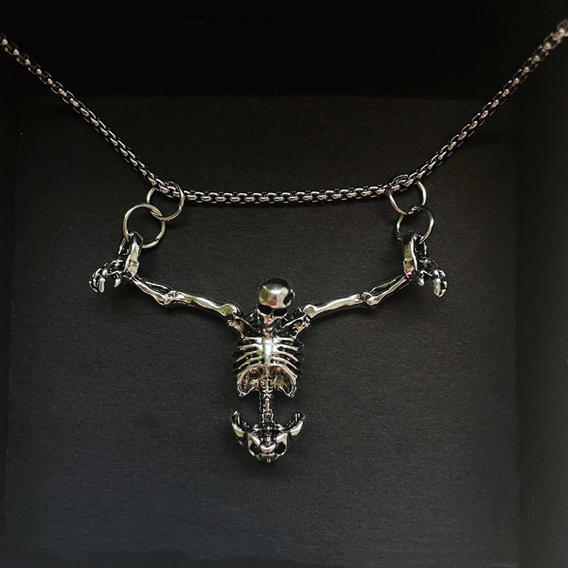 Halloween Skeleton Necklace