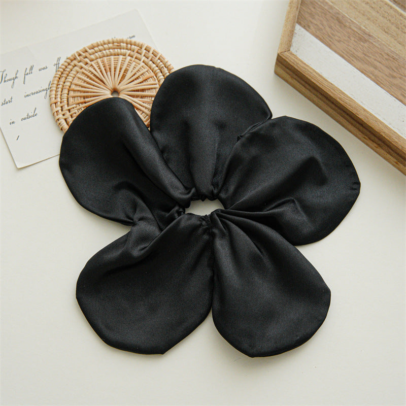 Large Size Flower Scrunchie