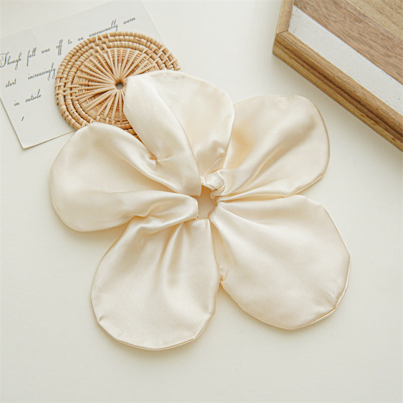 Large Size Flower Scrunchie