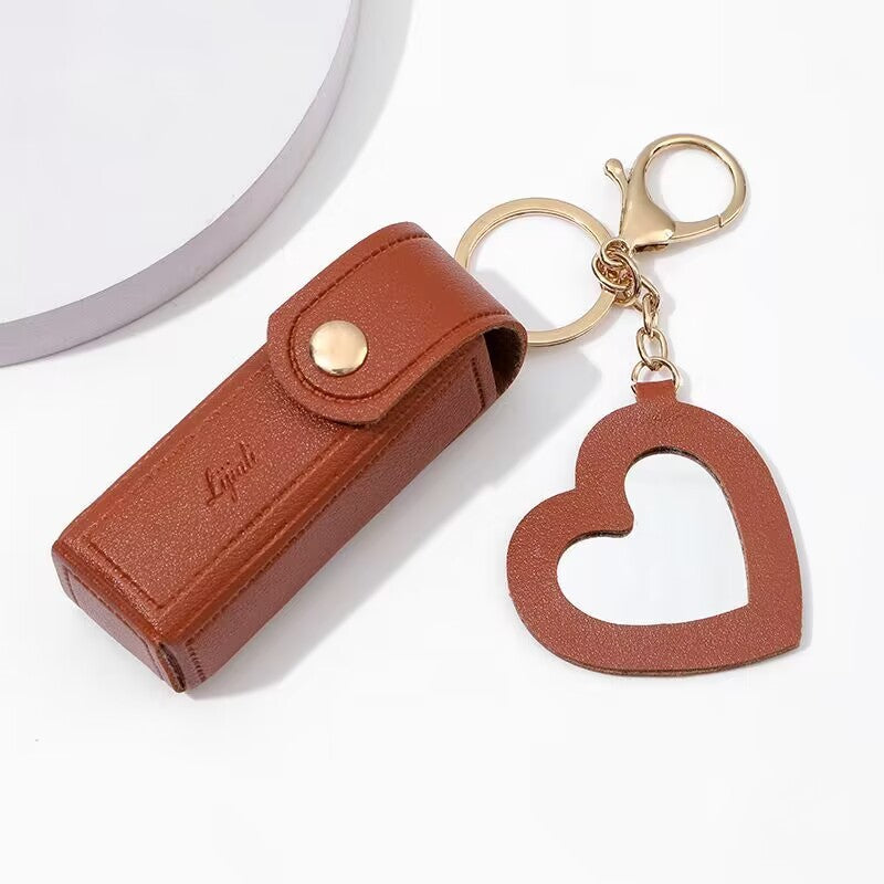 Coin Purse Keychain Lipstick Mini