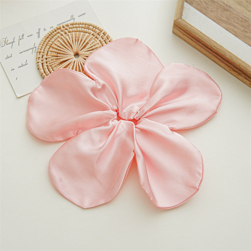 Large Size Flower Scrunchie