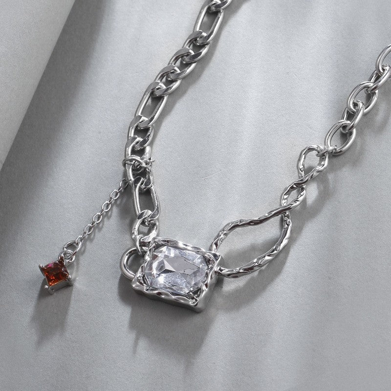 Cubic Zirconia Collarbone Chain