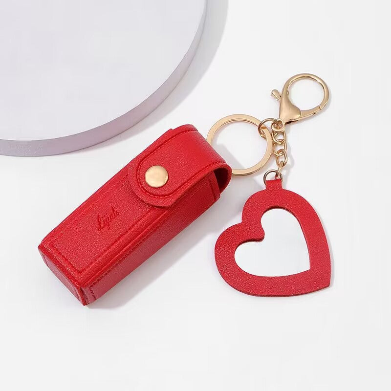 Coin Purse Keychain Lipstick Mini