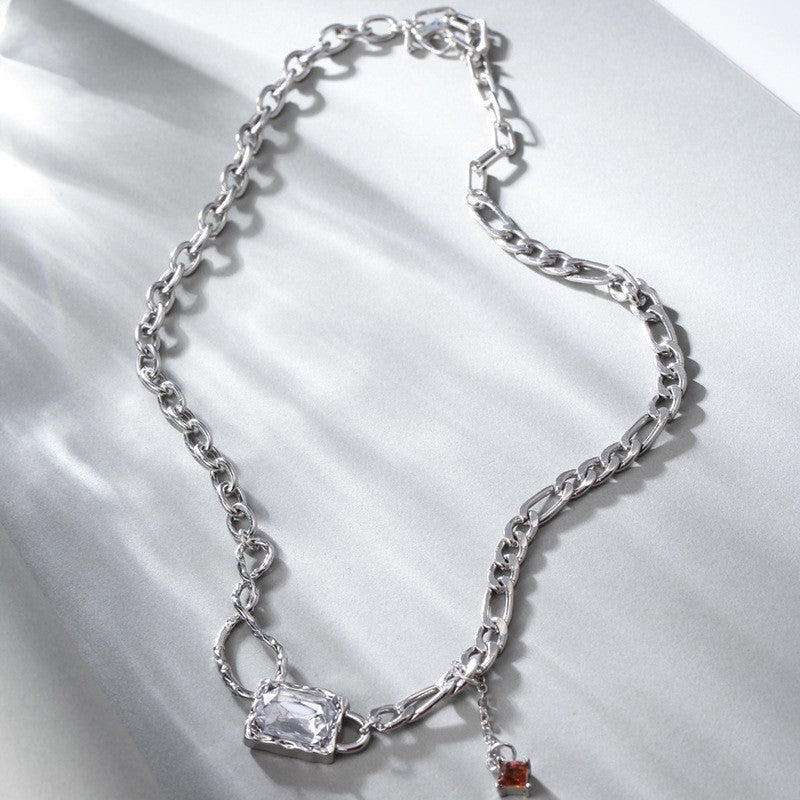 Cubic Zirconia Collarbone Chain