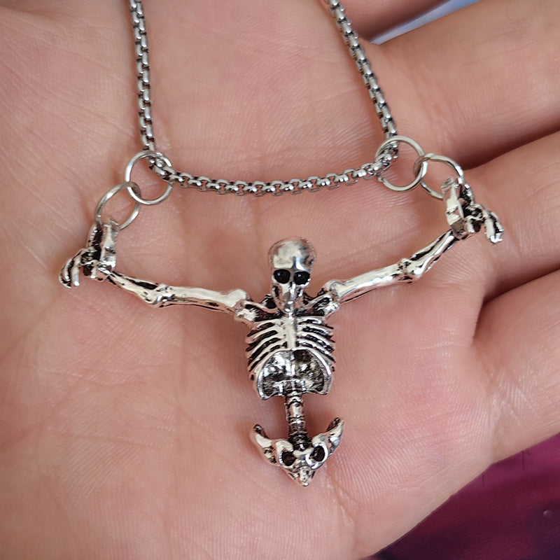 Halloween Skeleton Necklace