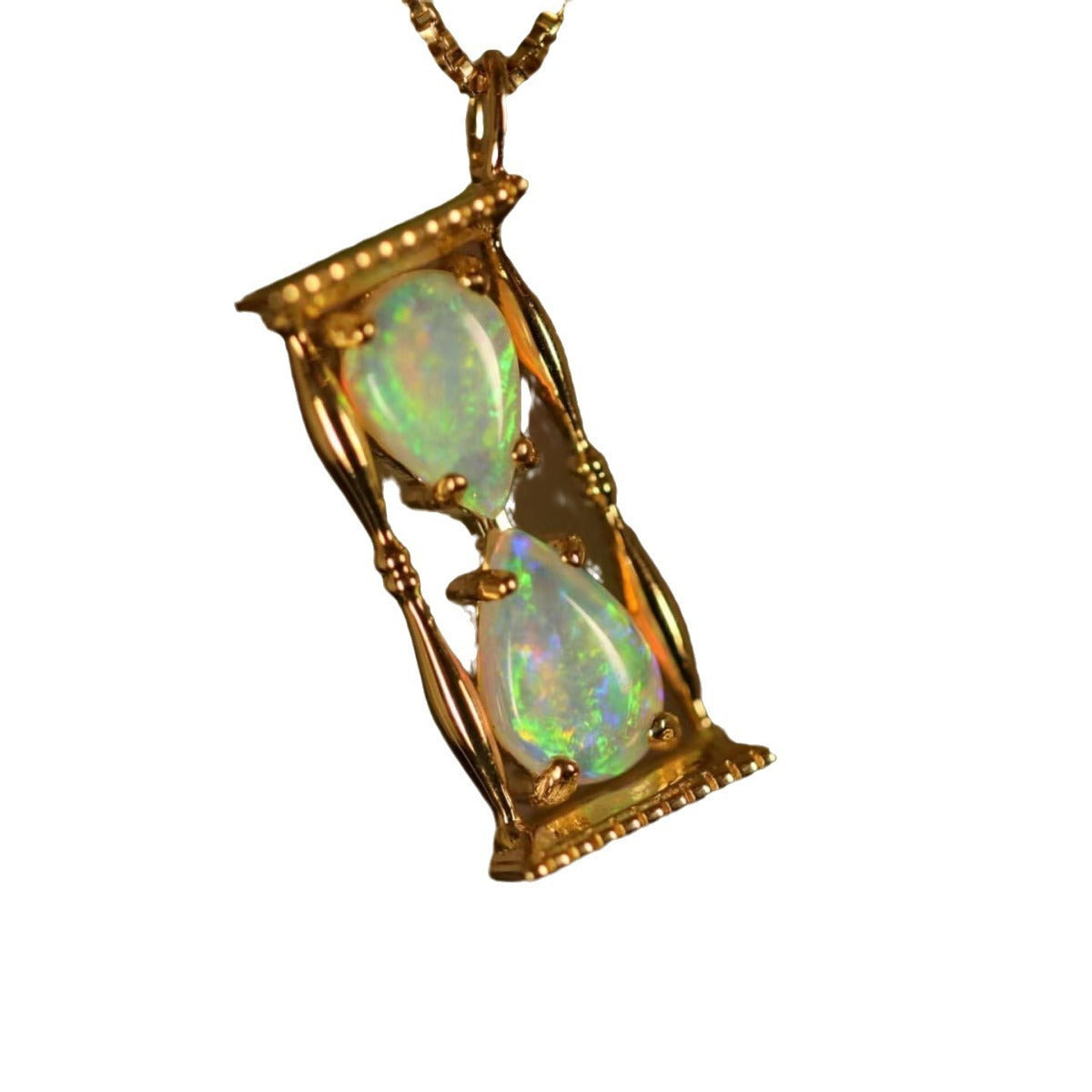 Hourglass Pendant Necklace