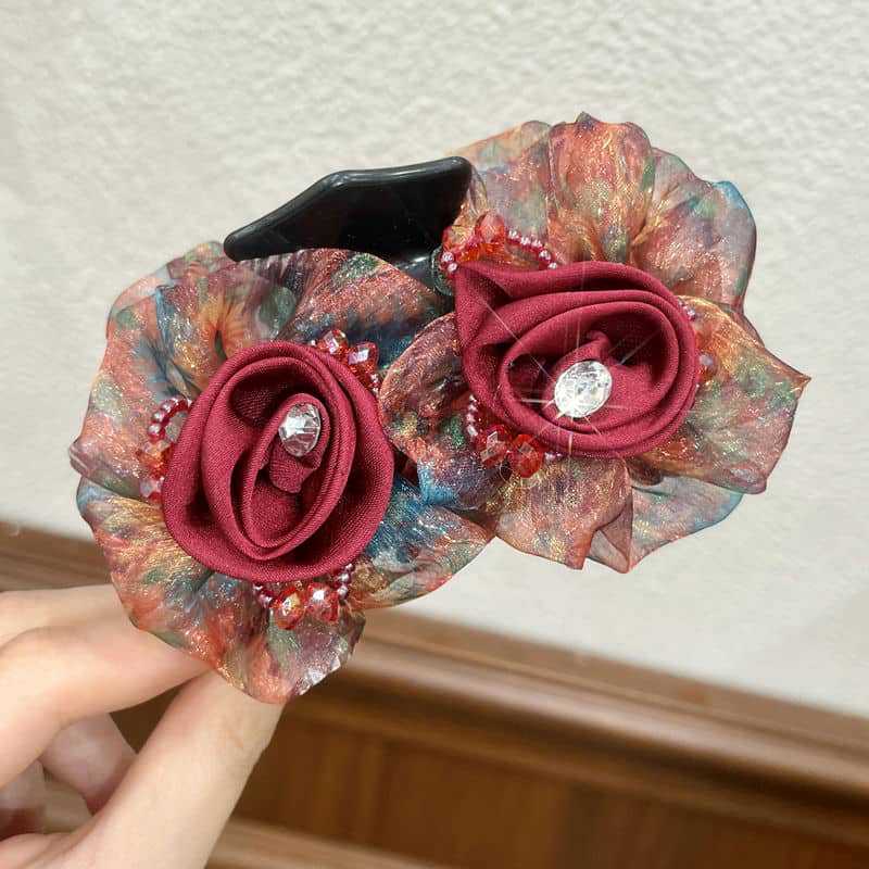 High-grade Flower Ponytail Holder