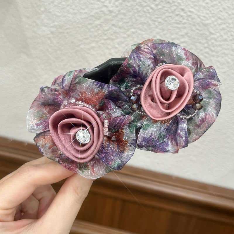 High-grade Flower Ponytail Holder