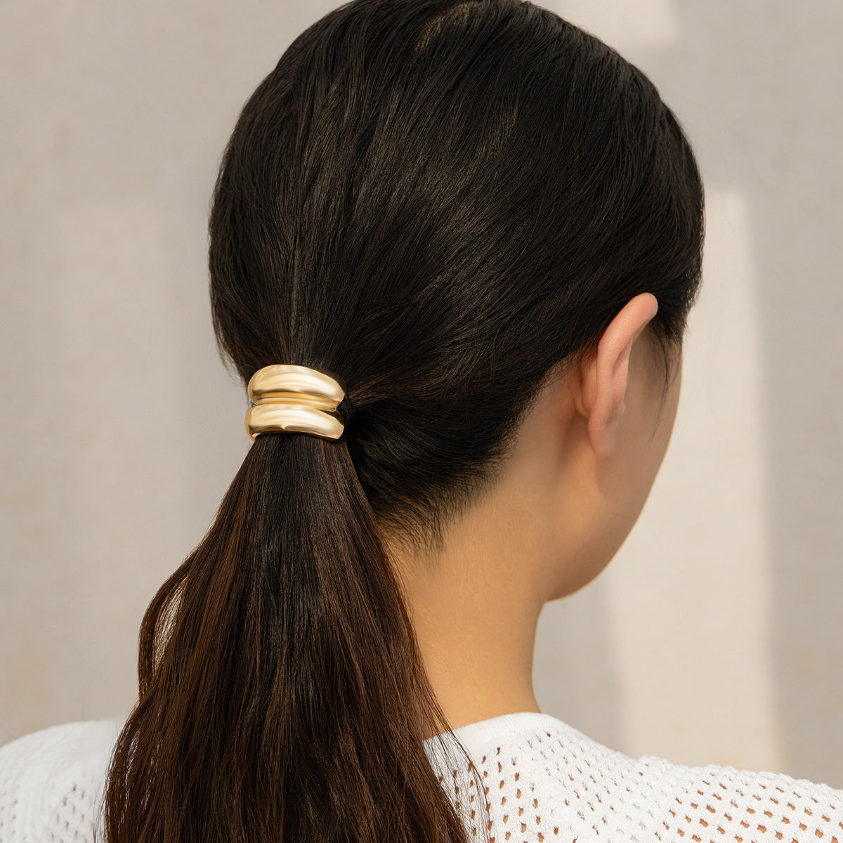 Glossy Elastic Hair Ring