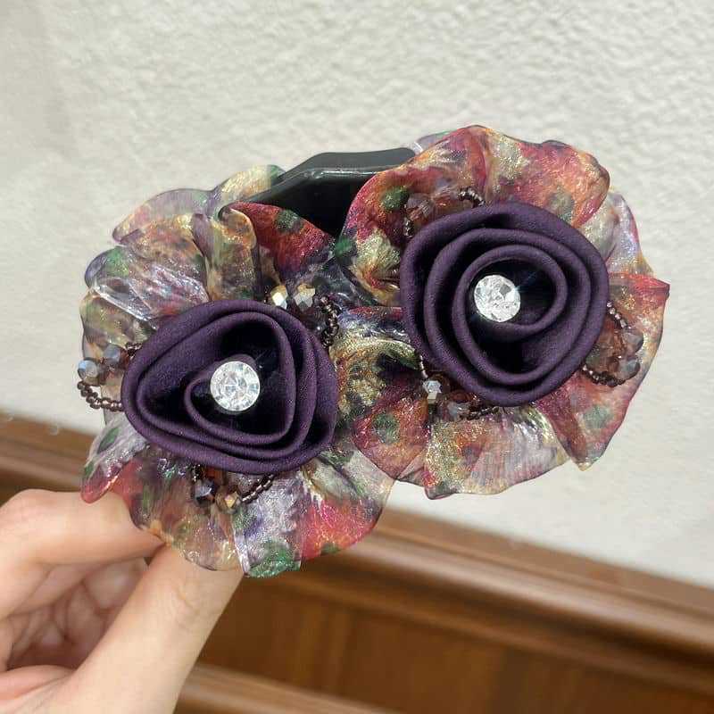 High-grade Flower Ponytail Holder