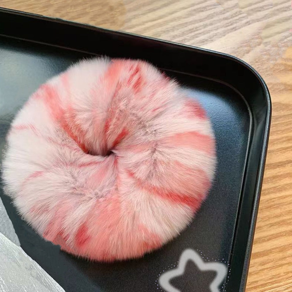 Plush Hair Ring Scrunchies