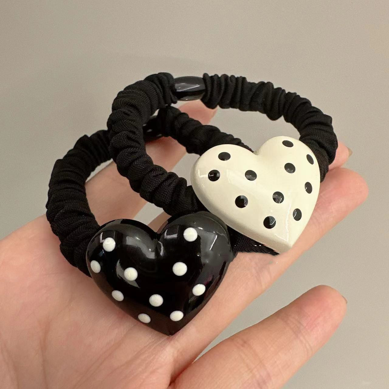 Retro Dots Love Head Rope Simple