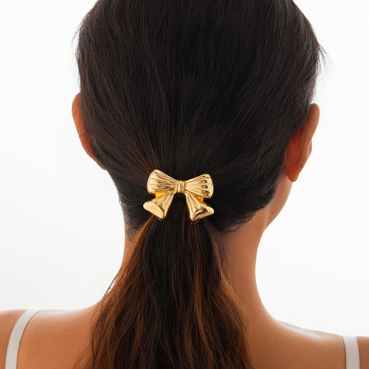 Five-petal Flower Alloy Hair Accessories Stylish Glossy