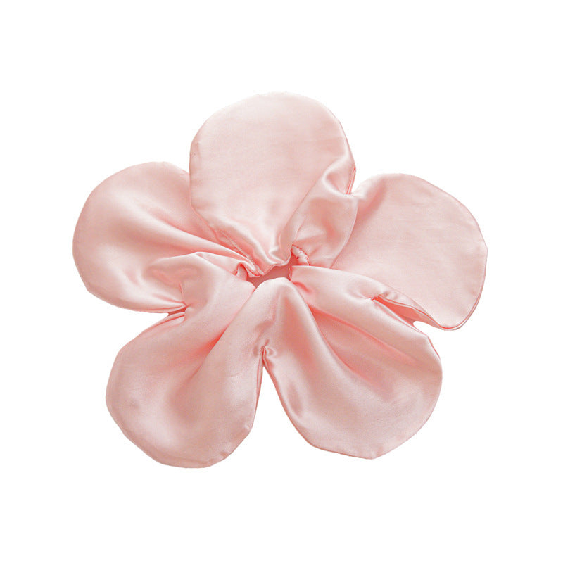 Large Size Flower Scrunchie