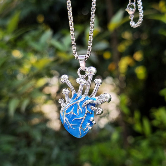 Luminous Heart Pendant Necklace