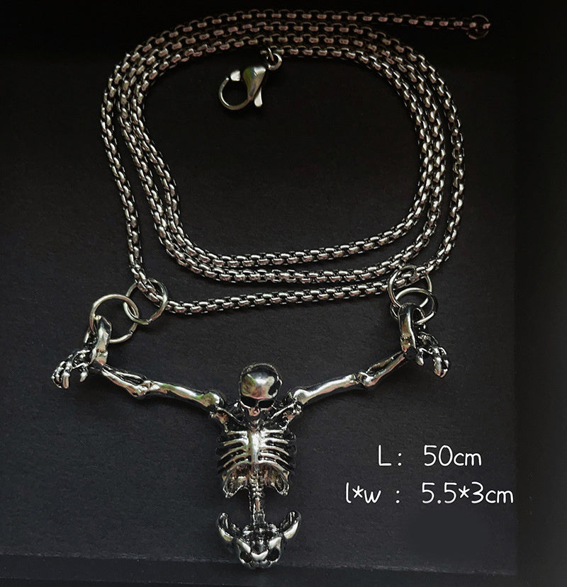 Halloween Skeleton Necklace