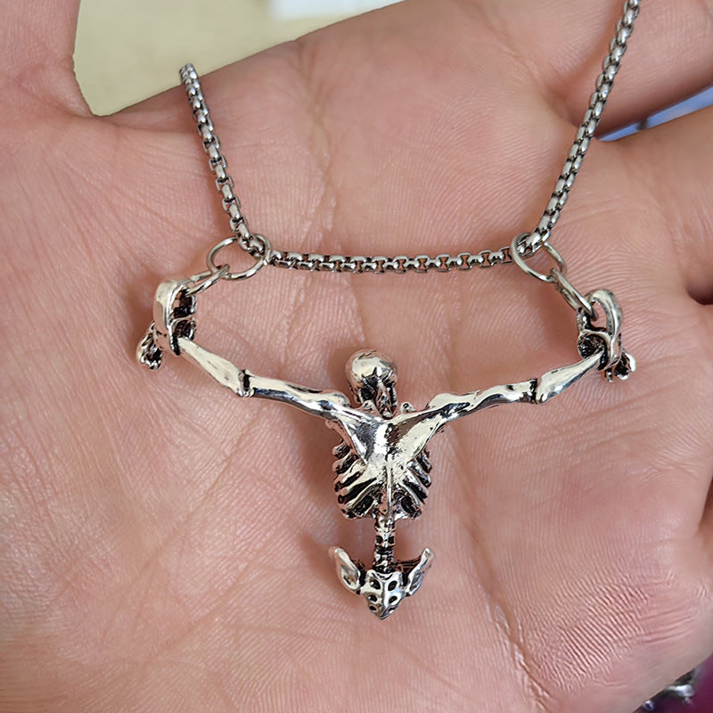 Halloween Skeleton Necklace