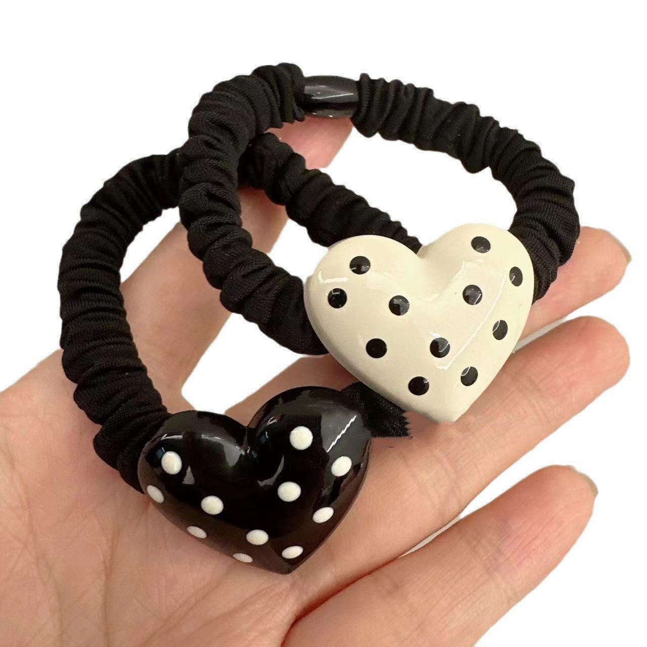 Retro Dots Love Head Rope Simple